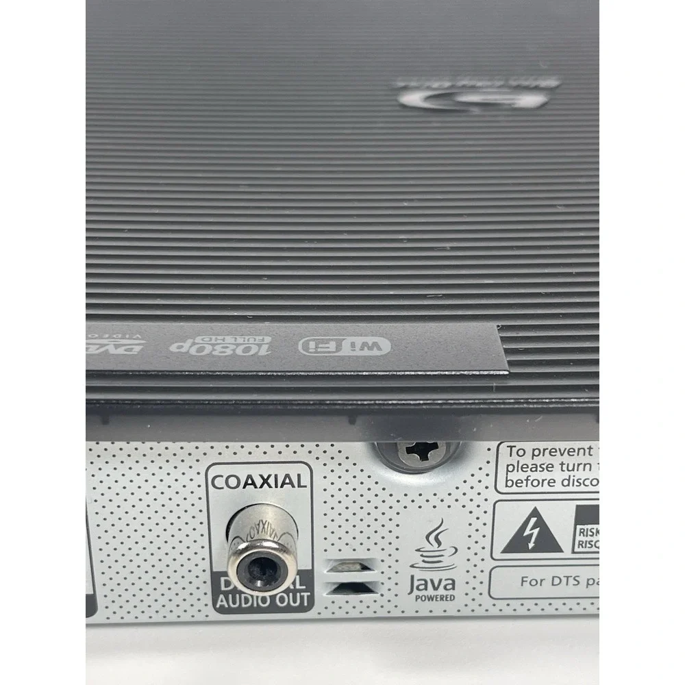 Samsung Smart Blu-Ray & DVD Player With WiFi Streaming BD-JM57C *READ